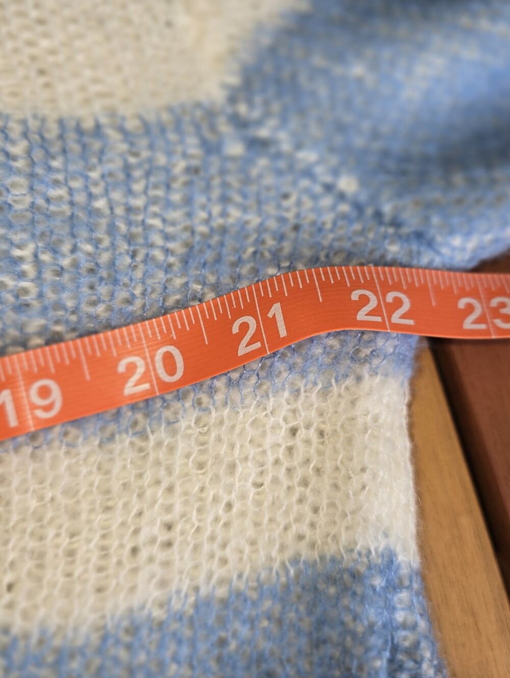 Pistola Moa Striped Bubble Sweater in Blue & Gradient Stripe S - Picture 8 of 8
